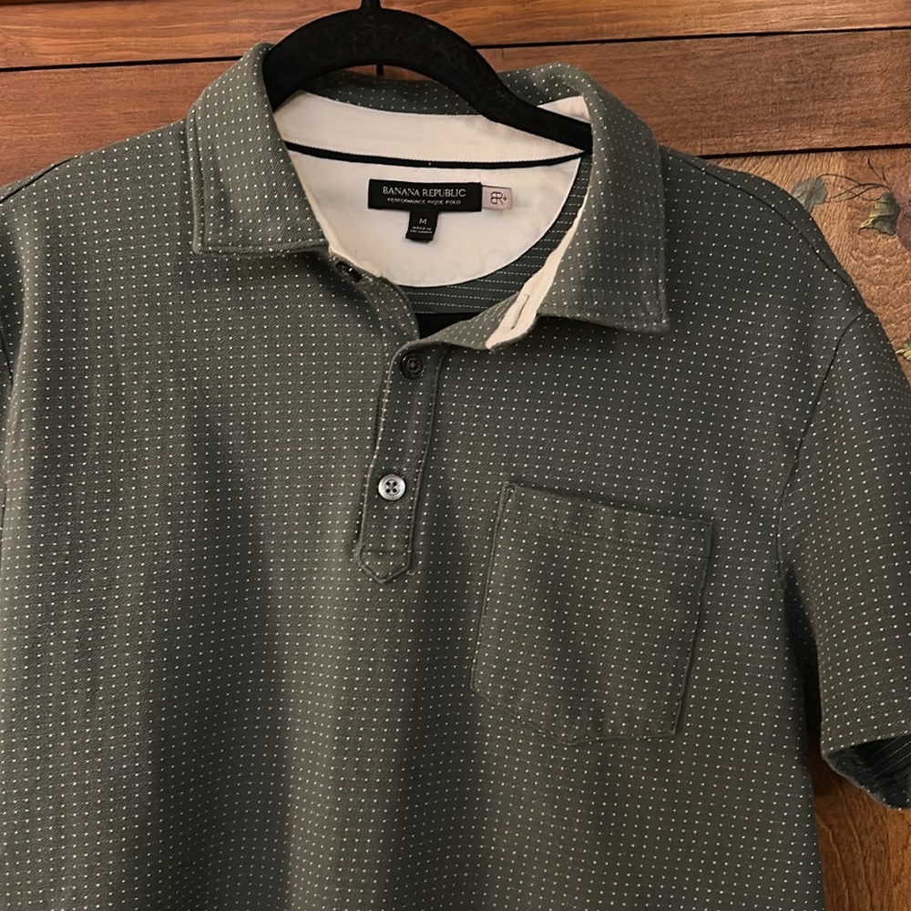 Banana Republic Performance Pique Polo View 2